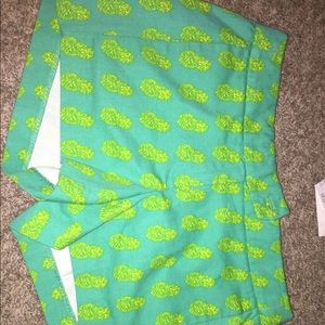 BNWT preppy jcrew pineapple shorts